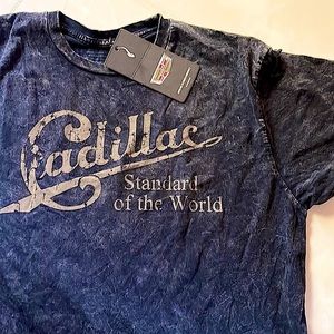Cadillac Standard of the World Tee Shirt - Unisex -  New with Tags